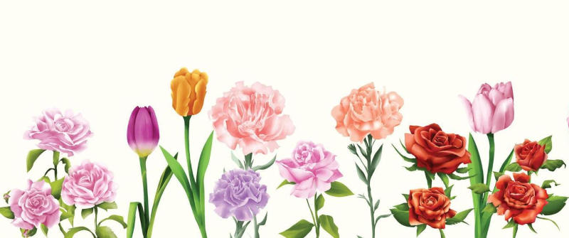Flowers in bloom Flowers in bloom