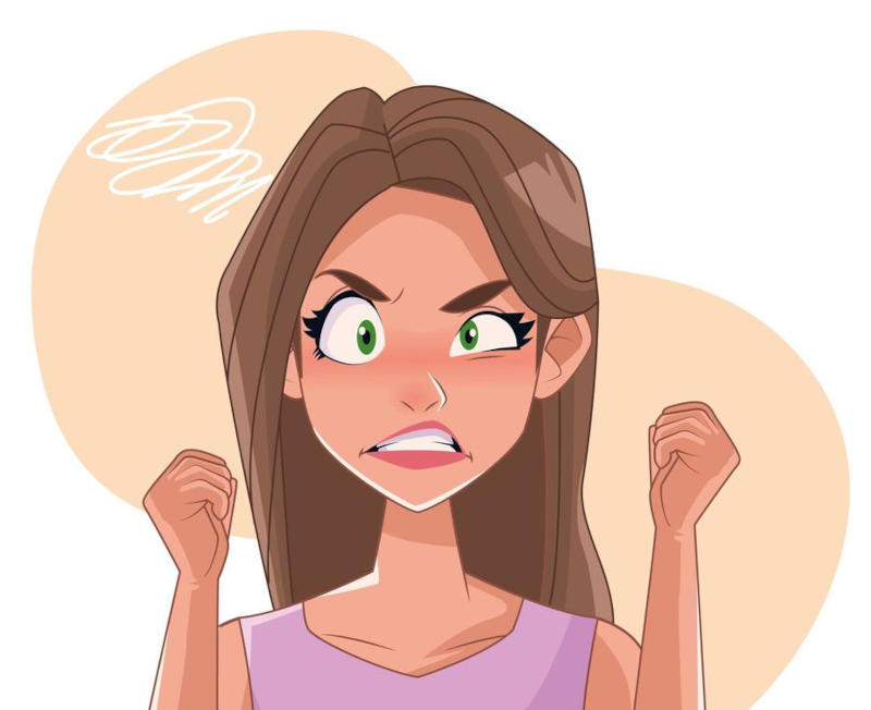 Angry and frustrated Angry and frustrated