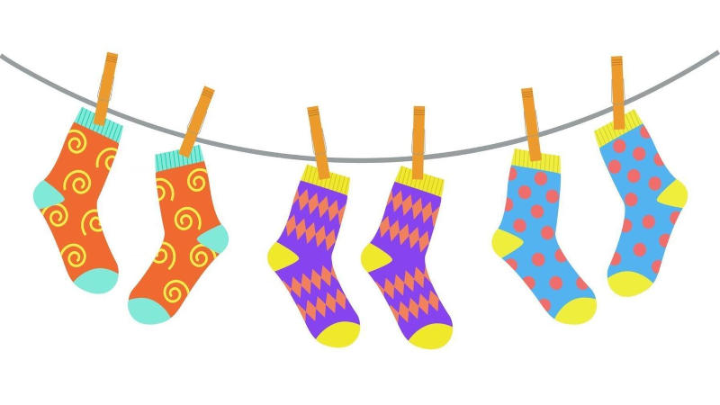 Socks. Where do they go? Socks. Where do they go?