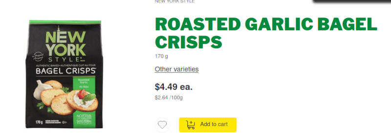 mmm roasted garlic bagel chips mmm roasted garlic bagel chips