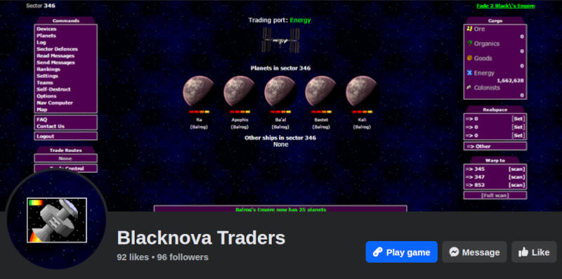BlackNova Traders BlackNova Traders