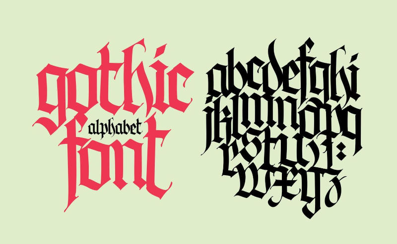 Gothic Fonts