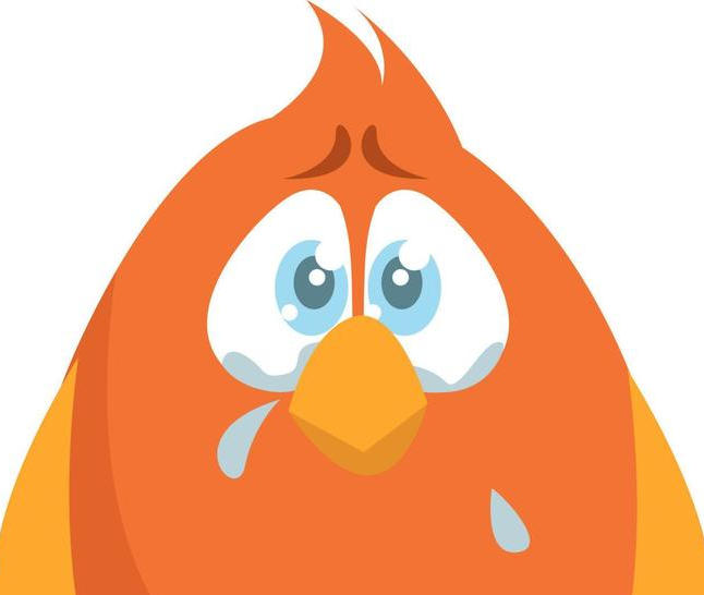 Sad bird is sad. Sad bird is sad.