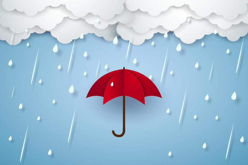 Here comes the rain... Here comes the rain...