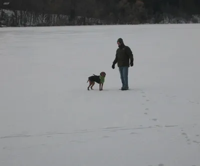 Walking on the Lake