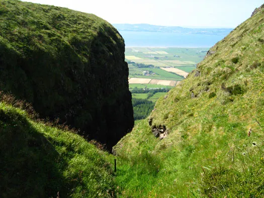 Overlooking the valley