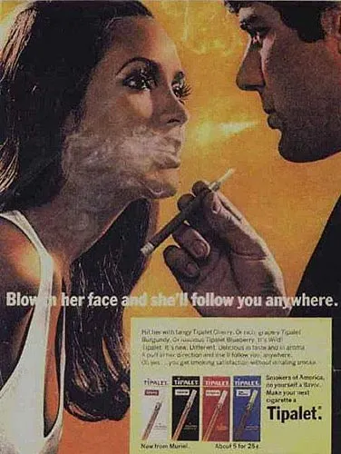 lolโฆ an old cigarette ad. lolโฆ an old cigarette ad.