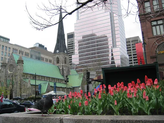 Lovely downtown… Lovely downtown…