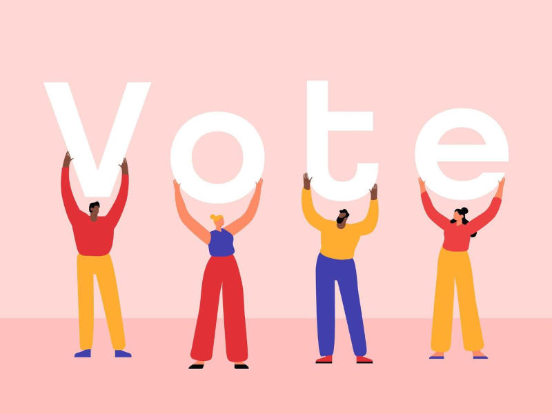 Vote. Vote.