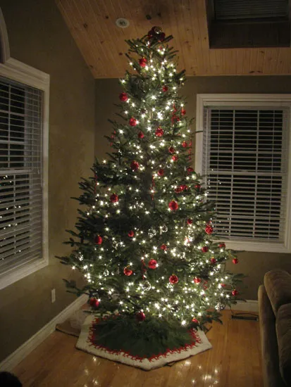 Final decorated tree. ๐ Final decorated tree. ๐