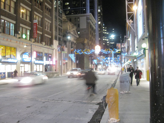Yonge Street at Night โ January 2010 Yonge Street at Night โ January 2010