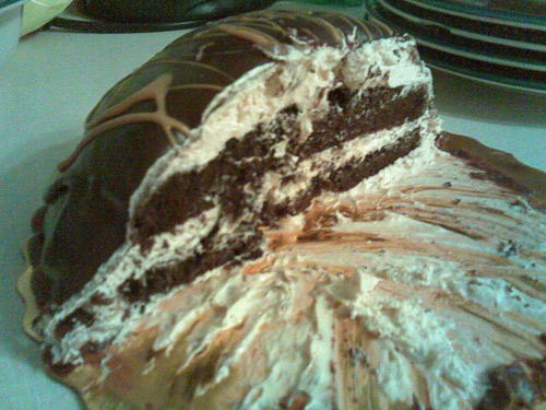 This cake is the bomb! This cake is the bomb!