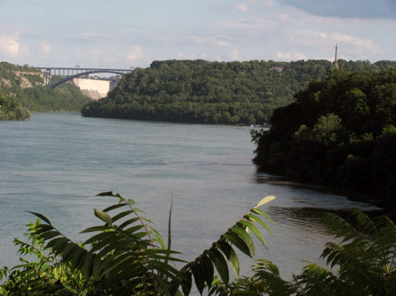 Niagara River looking towards Queenston Niagara River looking towards Queenston
