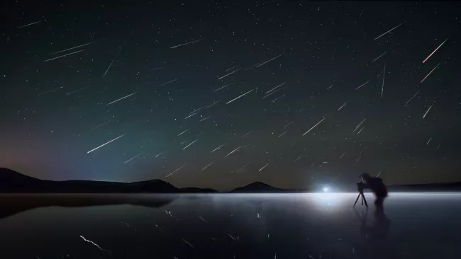 Perseid meteor shower