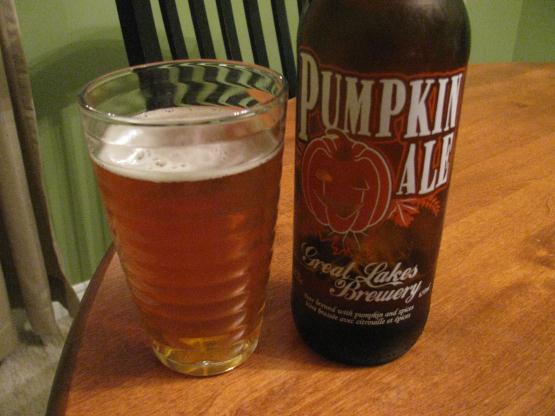 Mmm. Great Lakes Breweryโs Pumpkin Aleโฆ I quite like it. Mmm. Great Lakes Breweryโs Pumpkin Aleโฆ I quite like it.