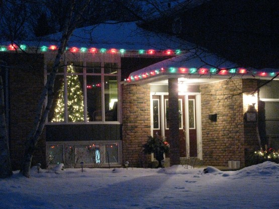Our house decked out for Christmas Our house decked out for Christmas