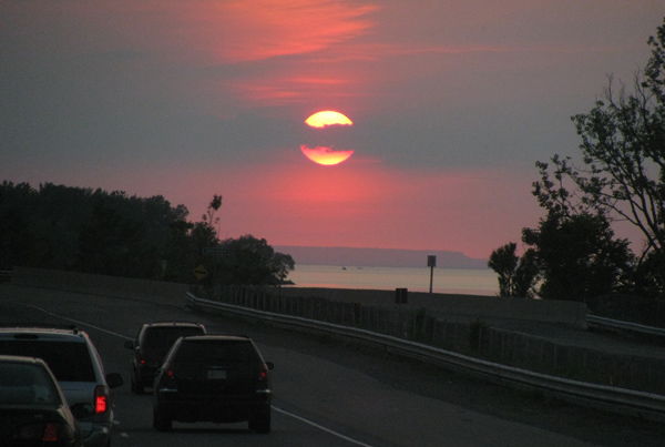 Father’s Day sunset. Father’s Day sunset.