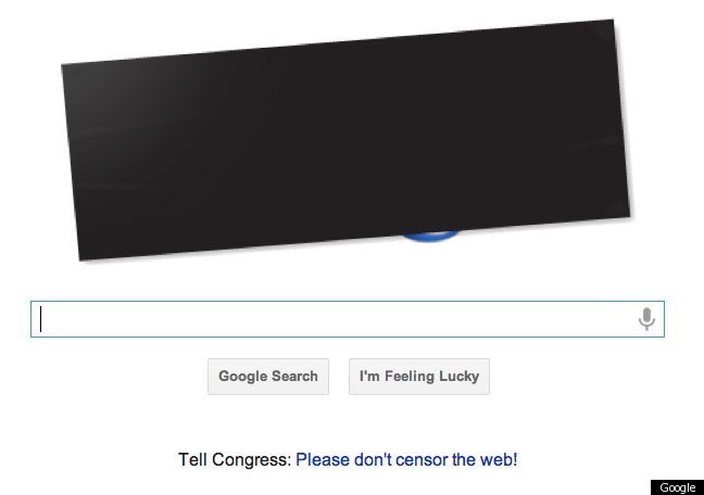 GOOGLE-LOGO-SOPA GOOGLE-LOGO-SOPA