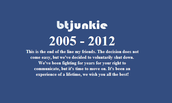 Oh crap. RIP BTJ. Oh crap. RIP BTJ.