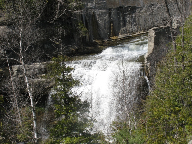 Made it to the Forks of Credit Falls! Made it to the Forks of Credit Falls!