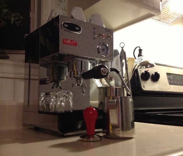 Lelit espresso machine Lelit espresso machine