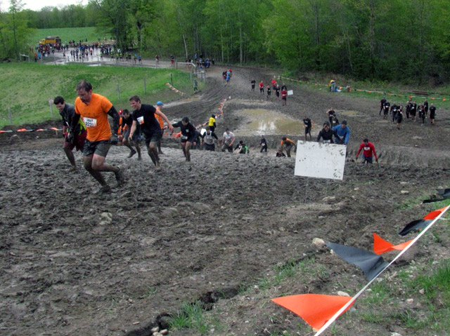 Oh yes, there was mud Oh yes, there was mud