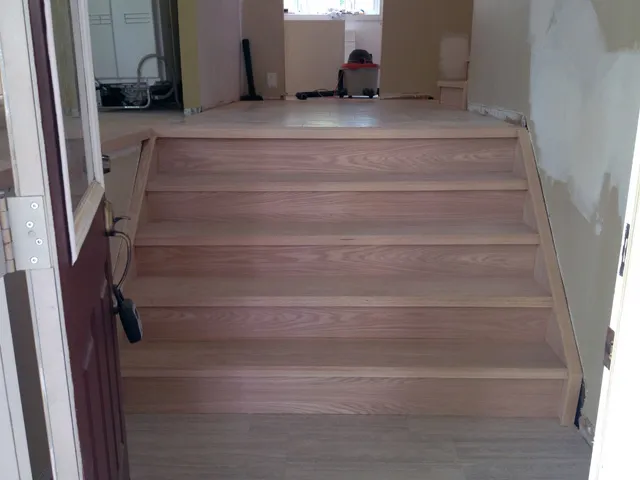Our new stairs! Our new stairs!