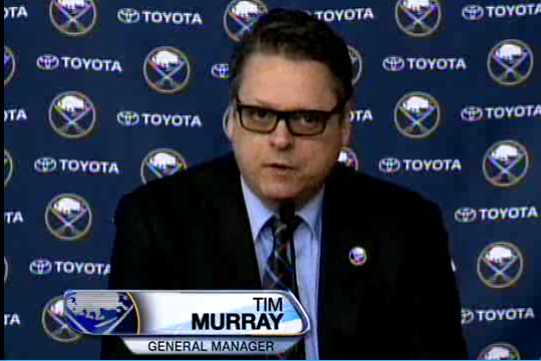 Sabres new General Manager Tim Murray Sabres new General Manager Tim Murray