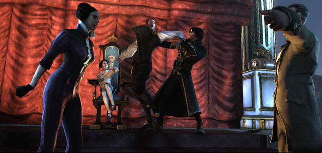 Endgame cutscene from Dishonored. Great game! Endgame cutscene from Dishonored. Great game!