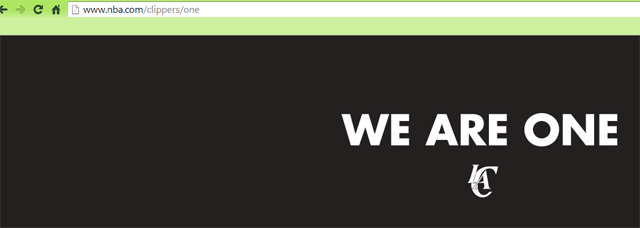 L.A. Clippers Website today... L.A. Clippers Website today...