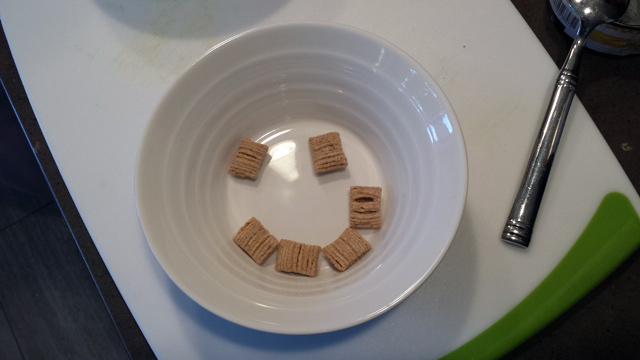 Smiling breakfast Smiling breakfast