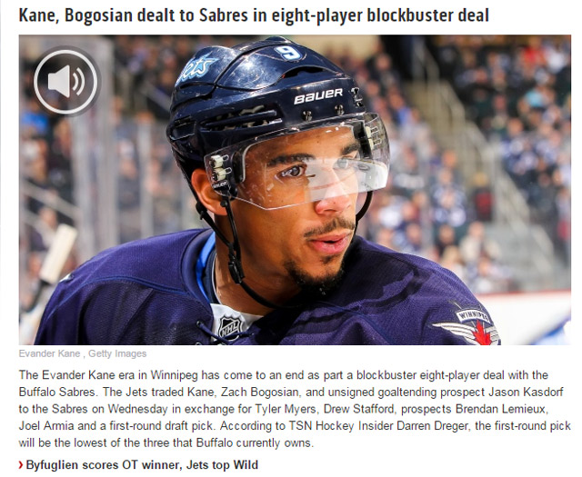 Sabres get Caned Sabres get Caned