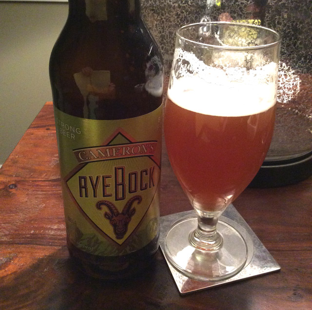 Cameronโs Rye Bock Cameronโs Rye Bock
