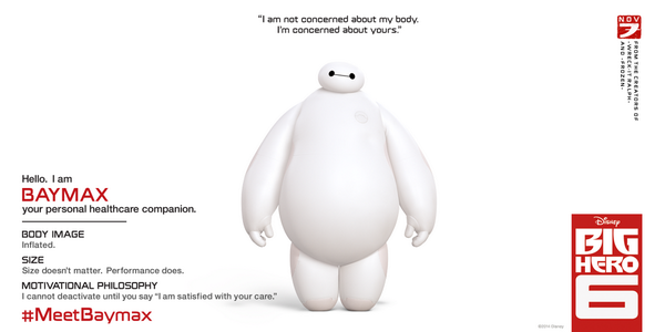 Oh no. It’s Baymax