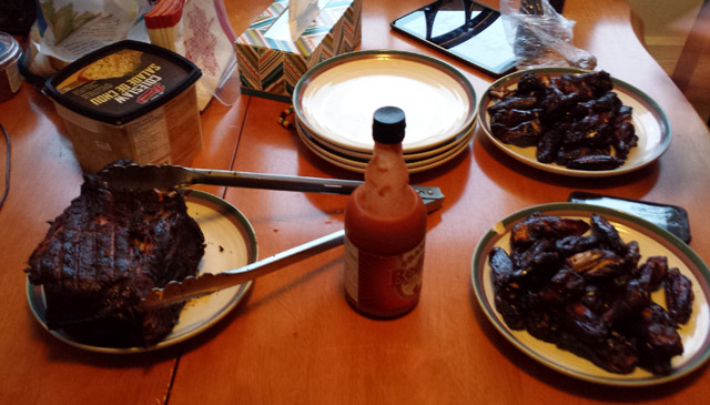 And for dinner.... MEAT. And for dinner.... MEAT.