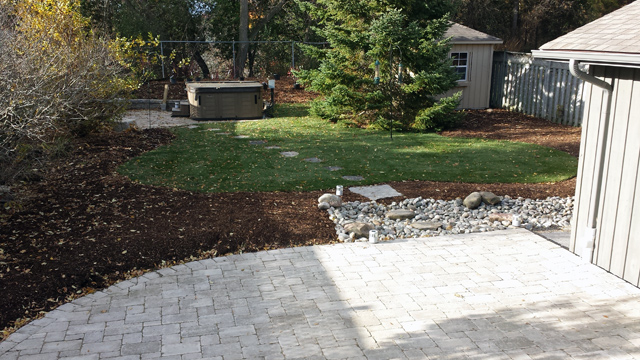 Our *new and improved * backyard… Our *new and improved * backyard…