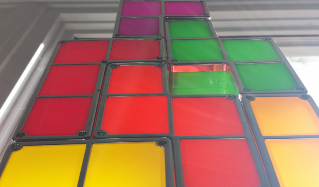 Bright tetris blocks Bright tetris blocks