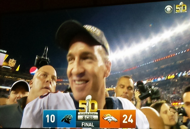Congrats to Manning! Congrats to Manning!