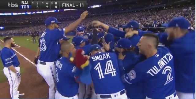 Edwin with a homer in the 11th for the Jays to beat the O’s Edwin with a homer in the 11th for the Jays to beat the O’s