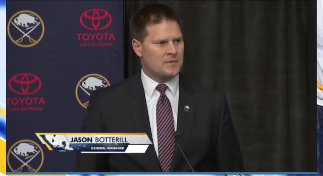 Sabres’ new GM Sabres’ new GM