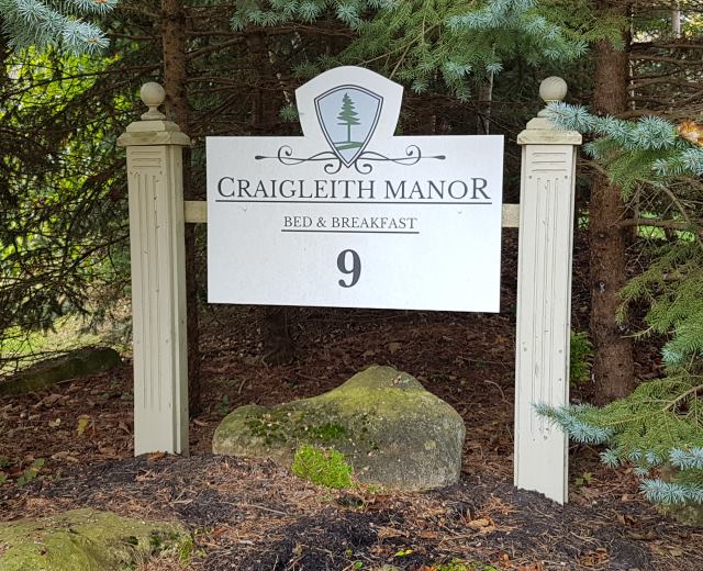 Manor sign Manor sign