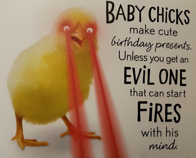 I do receive some high quality birthday cards. I do receive some high quality birthday cards.