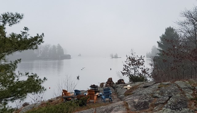 Misty Morning at the cottage Misty Morning at the cottage