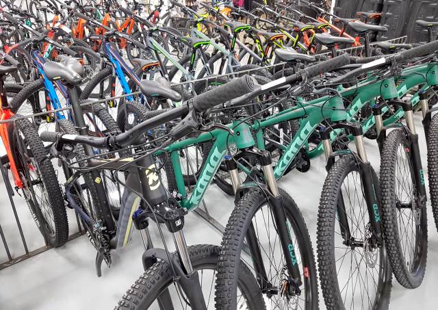 Lots of bikes Lots of bikes