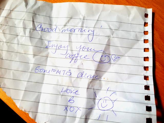The little things. The little things.