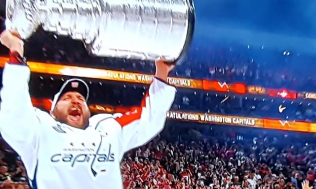 Congrats to Ovi. Caps first Cup! Congrats to Ovi. Caps first Cup!