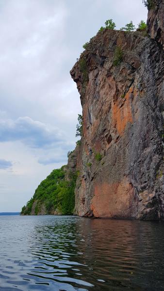 The incredible cliff at Bon Echo