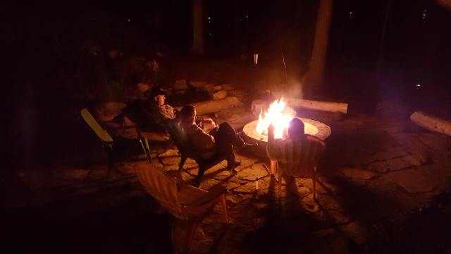 Enjoyed a fire too! Enjoyed a fire too!