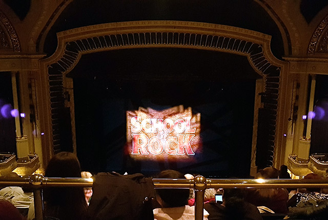 Decent seat at the bottom of the balcony. Decent seat at the bottom of the balcony.