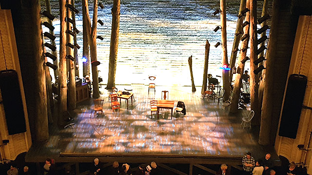 Come From Away’s stage Come From Away’s stage